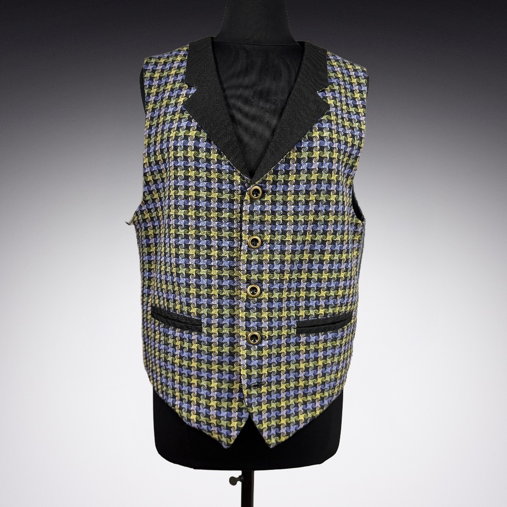 Mens Hand-Woven Tailored Vest, Made in the USA